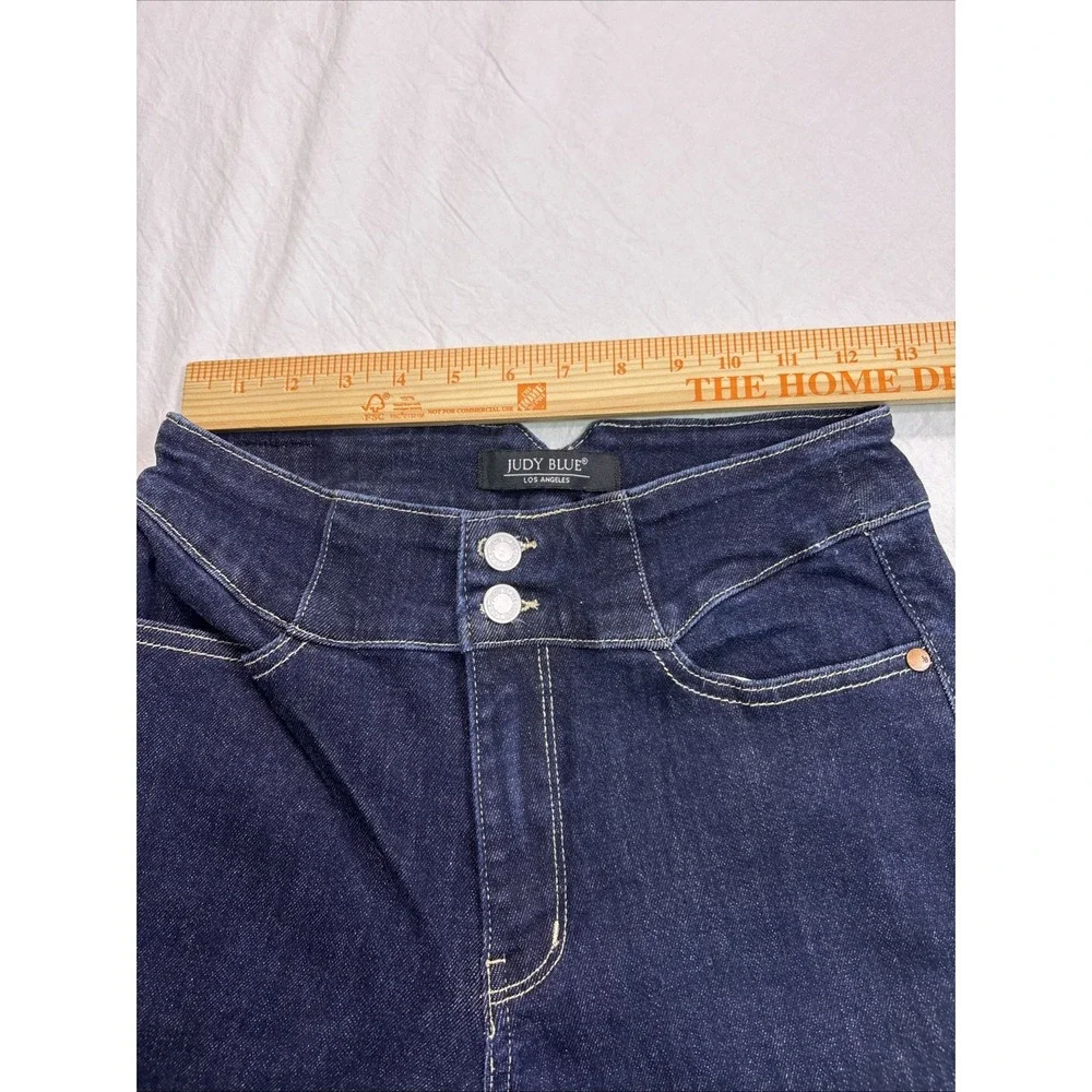 Judy Blue JEANS Women's 28  High Rise Wide Leg FLARE NWOT Y2K HIPPIE